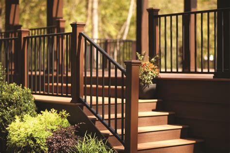 trex metal deck railing